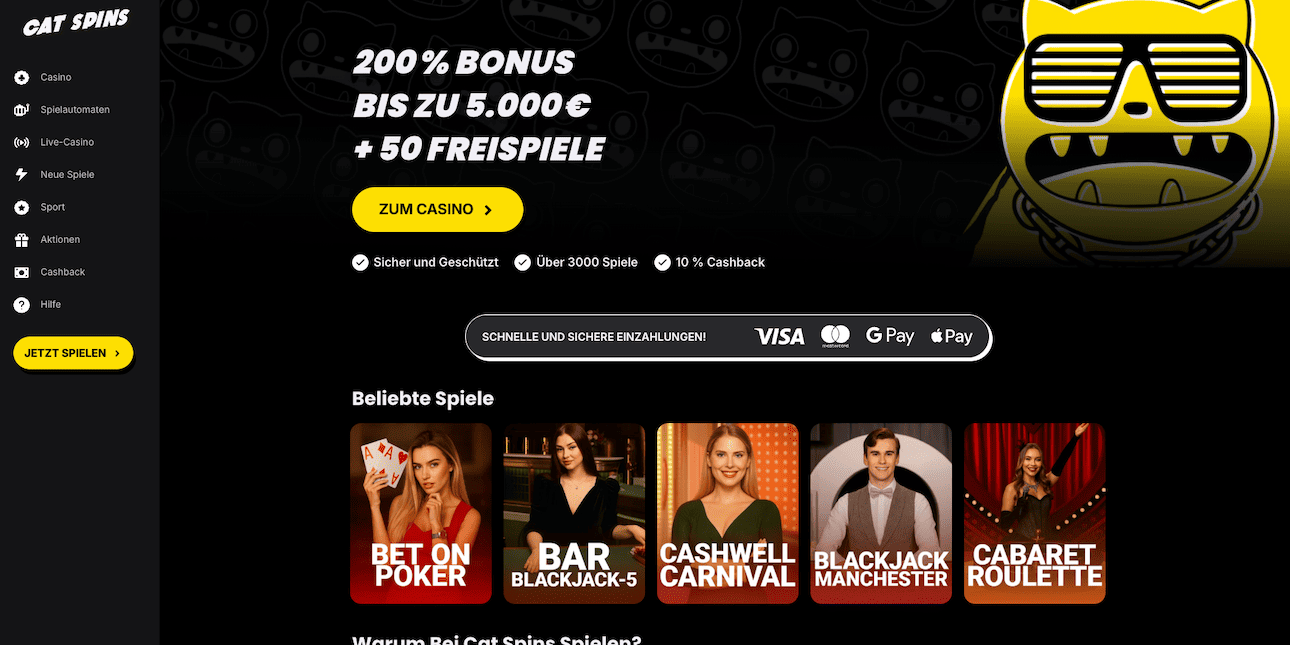 catspins casino image